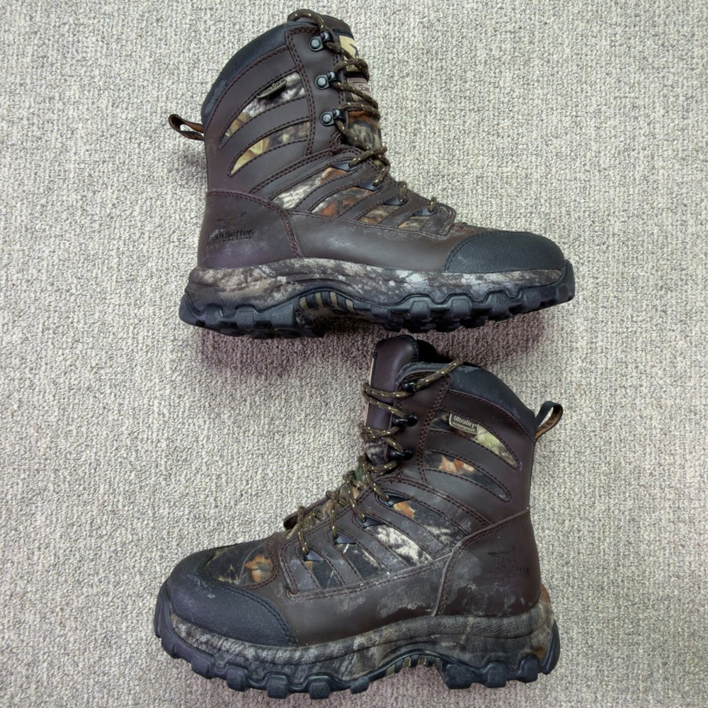 Irish Setter Red Wing 3887 LadyHawk 1000g Camo Waterproof Boots Sz 6.5 M